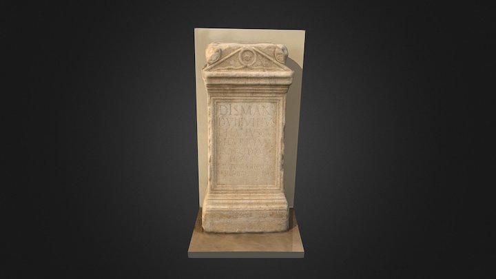 Cippo romano 3D Model