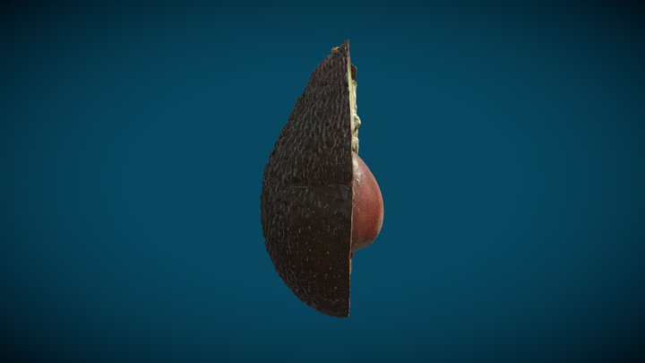 Half avocado