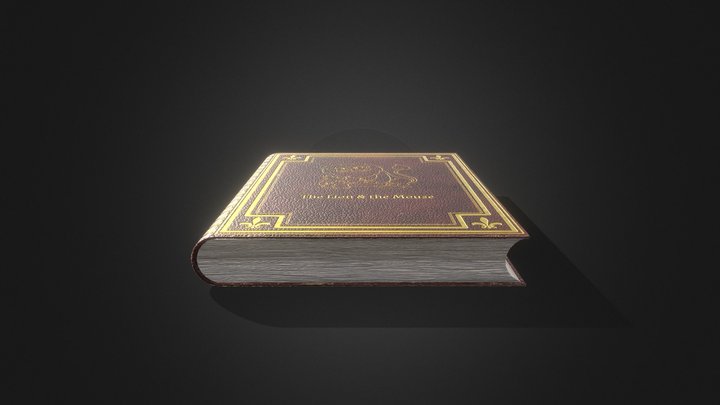 book 3D Model