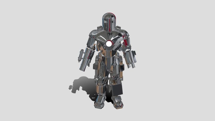 MK1 Iron​ Man​ 3D Model
