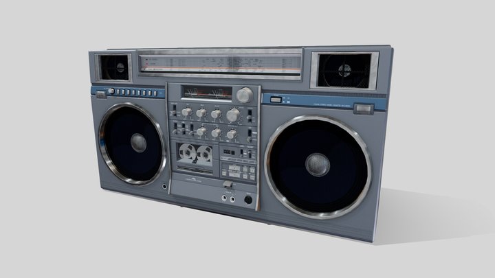 Cassette-recorder 3D models - Sketchfab