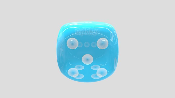 Yugioh UMI Dice 3D Model