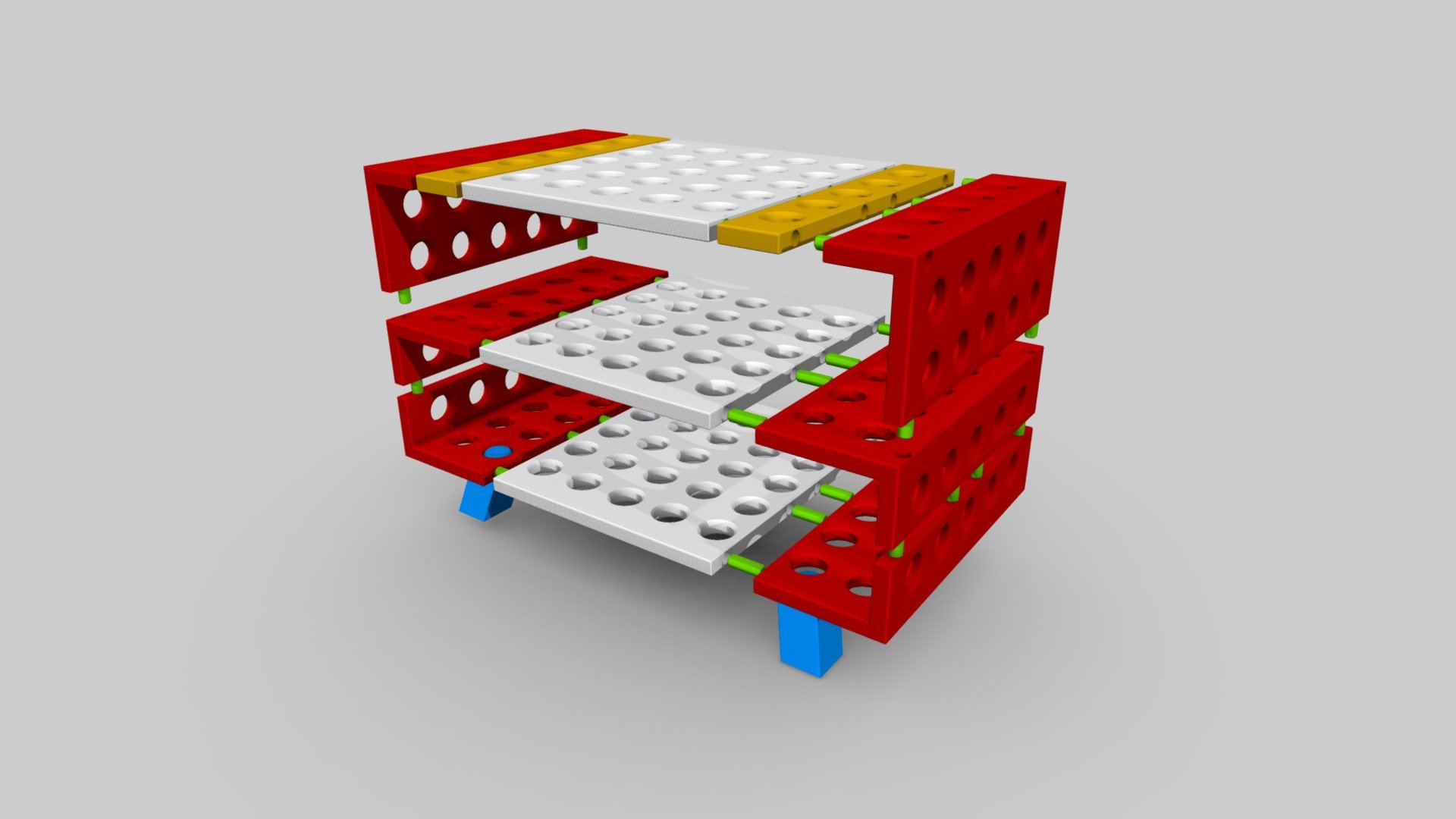 Shelf - complete set - plan