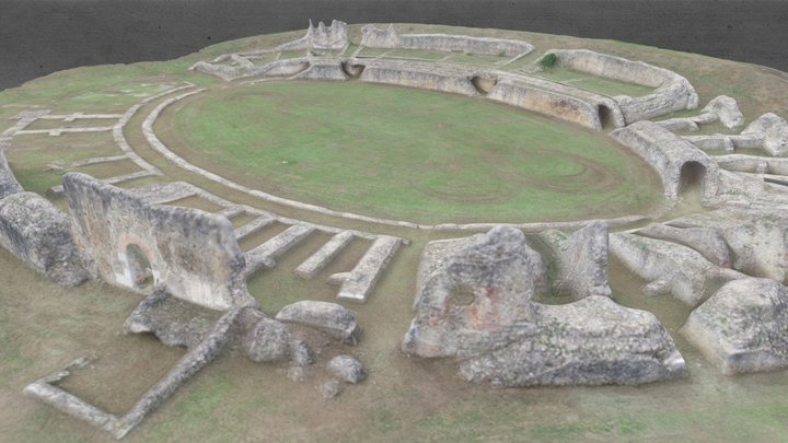 Vitale Valentino_Roman Amphitheatre 3D Model