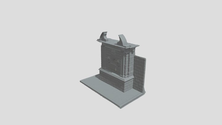 Epitaffio Formiae.it 3D Model