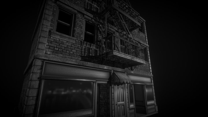 Hi-res Building (Chick's Office) 3D Model