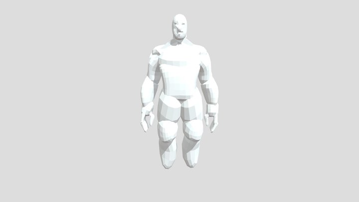 AV UVA Modelagem de Personagens - Etapa 2 3D Model