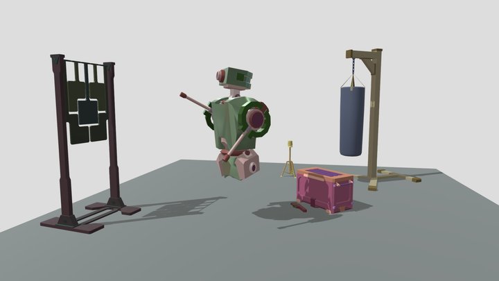 Overwatch - 12, Now Colored (DP2) 3D Model