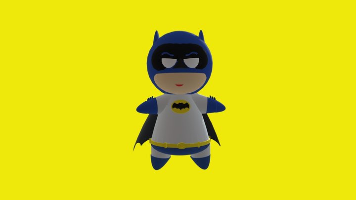 Batman Riru (1966) 1/24 3D Model