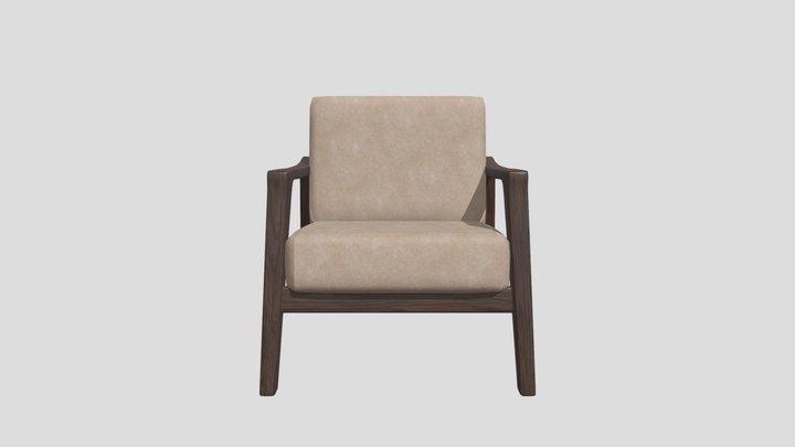 Sofa_LowPoly 3D Model
