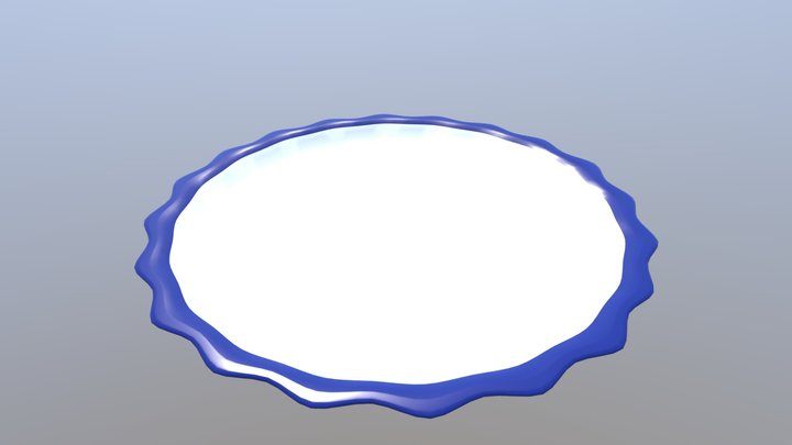Plate 3D Model