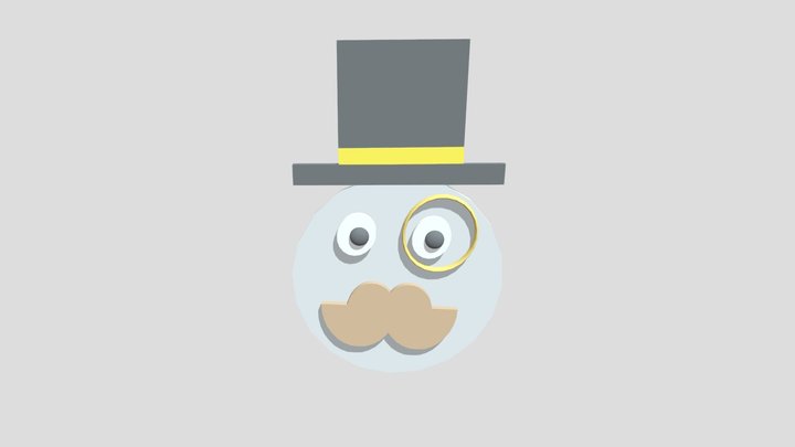 Omino delle Pringles 3D Model