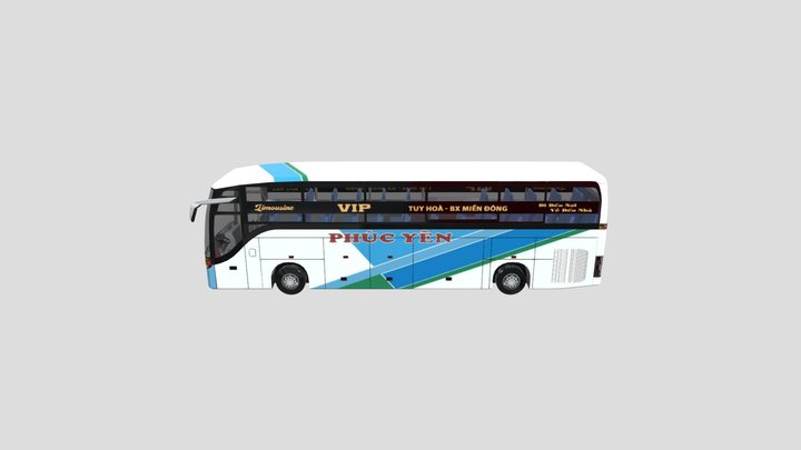 Xe Khách 3D Model