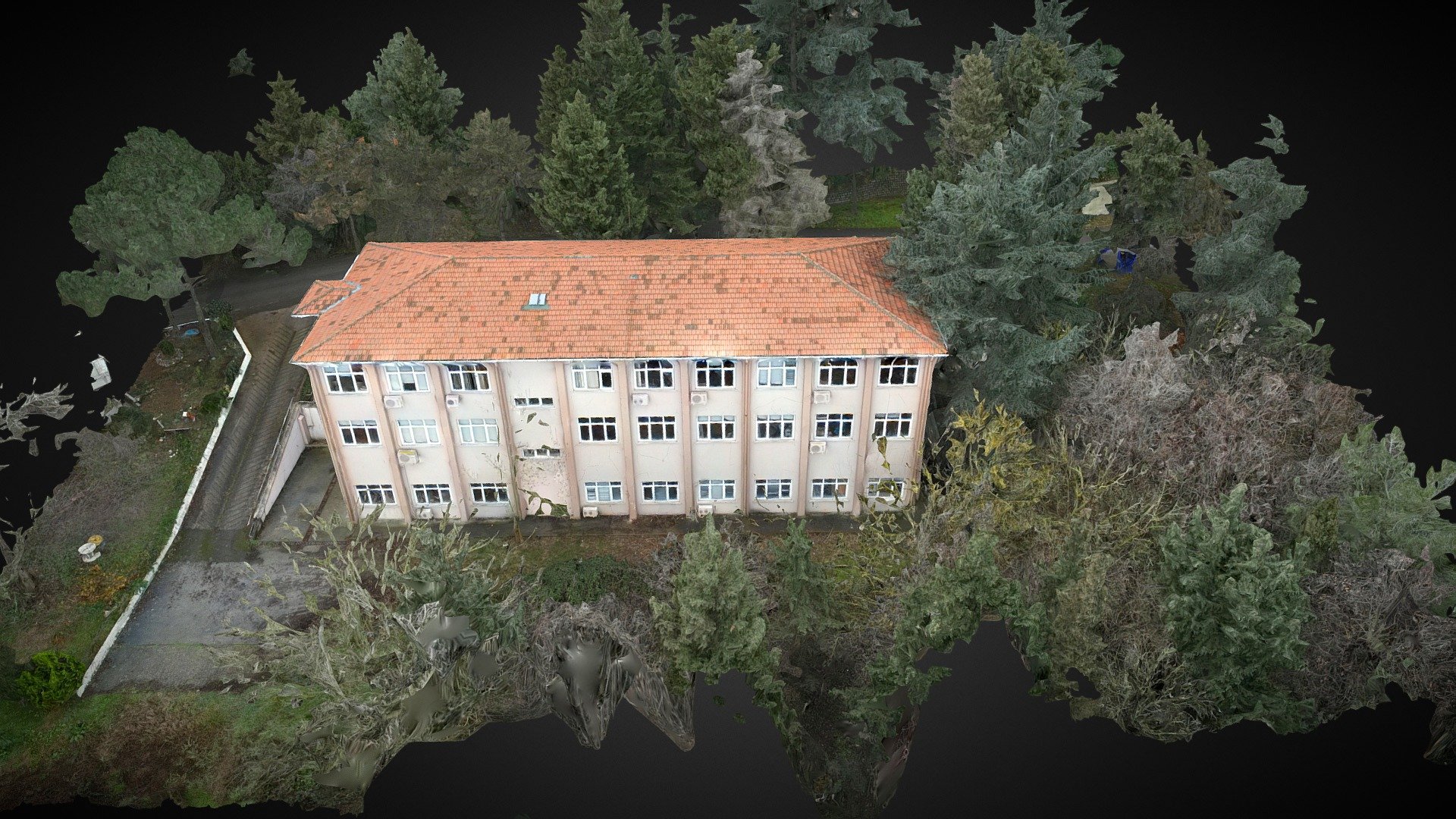 Boğaziçi Üni.-Kandilli Rs / Yeni Jeofizik Binası - 3D Model By Havadan ...