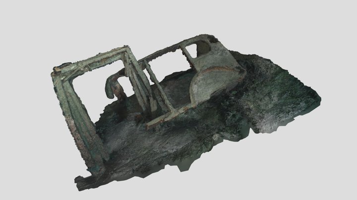 Fahrzeugwrack (Harissenbucht 32m) 3D Model