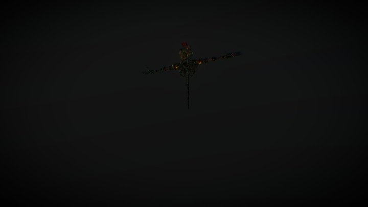 Broken Monty (FNAF security breach ruin) 3D Model