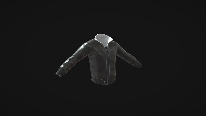 Leather Jacket 3D Model