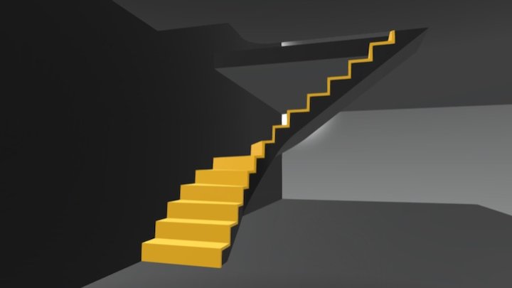 Pen ar Beg_projet escalier_DA 3D Model