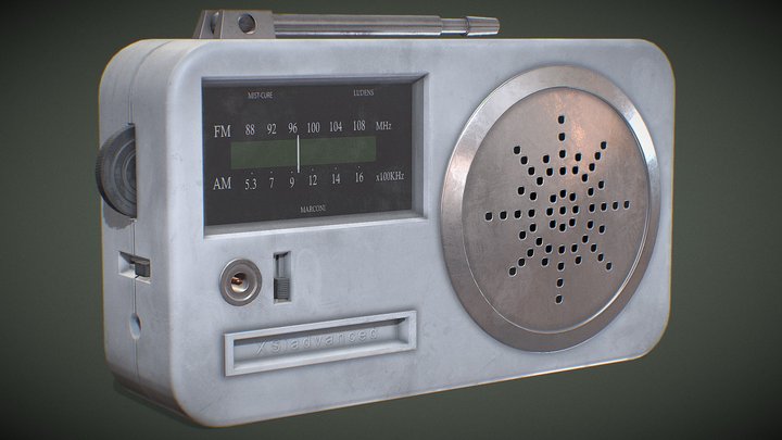 Silent Hill 2 Radio 3D Model