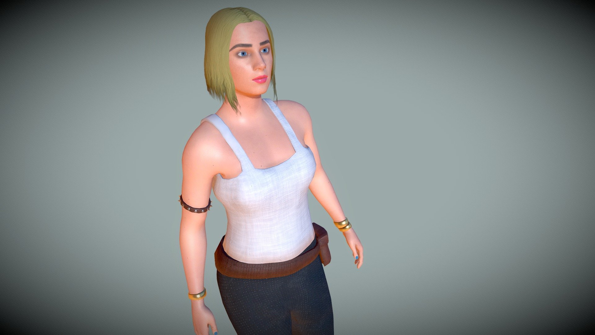 Hero Character - 3D model by gluttonic [3651f92] - Sketchfab