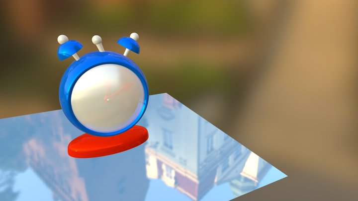 Glass Watch 3D Model