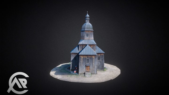 Stetsivka church - beta 3D Model