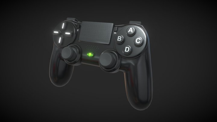 Game controller 3D Model