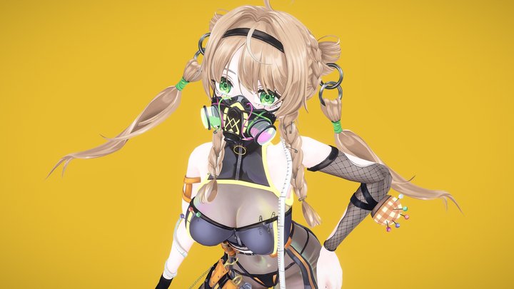 Vtuber Model-Lurrea 3D Model