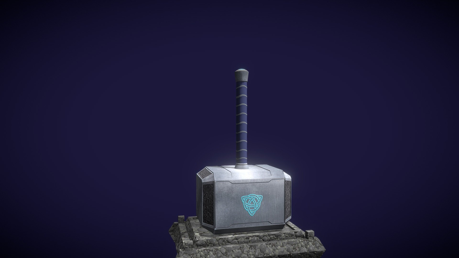 Mjölnir - 3D model by João Vitor Do Prado Held (@JoaoVitorPradoHeld ...
