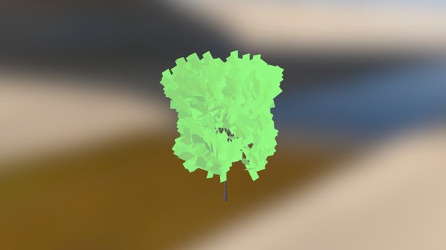 Green Tree 3D Model