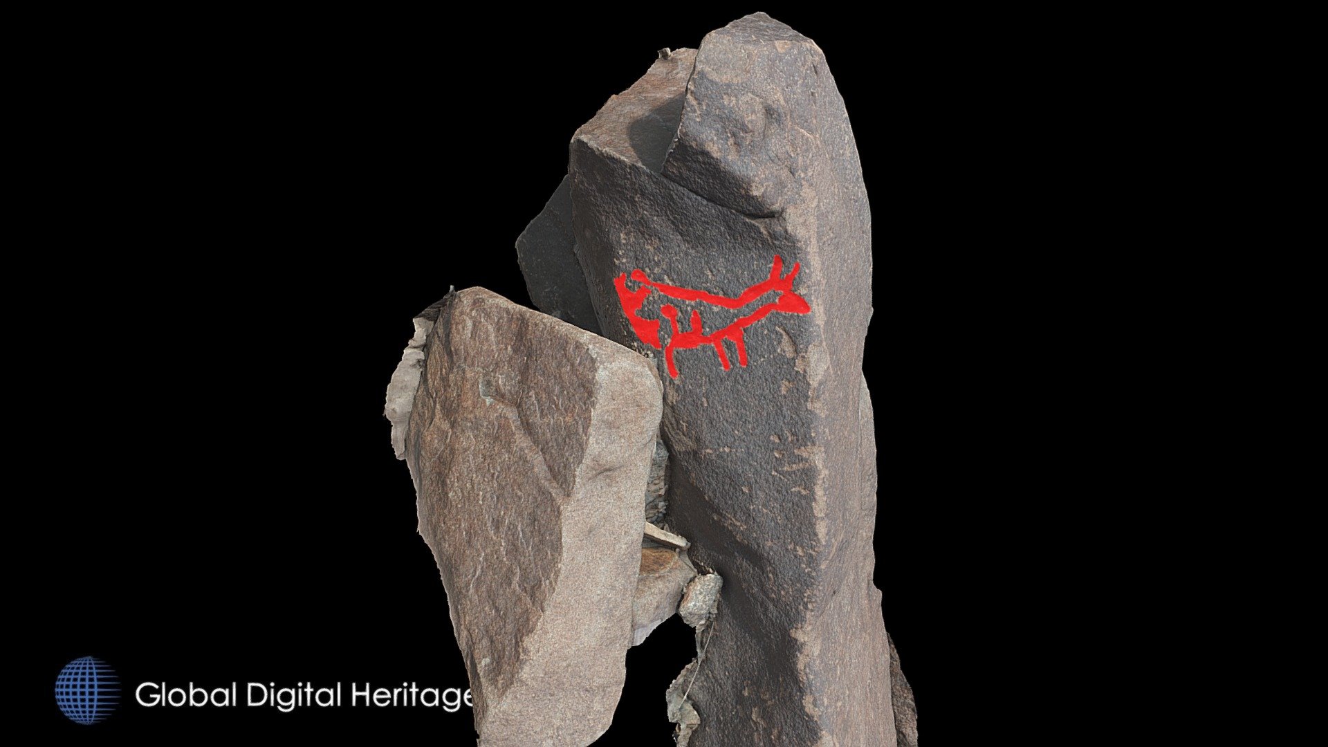 Petroglyph H8, Khatm Al Melaha, Kalba, Sharjah