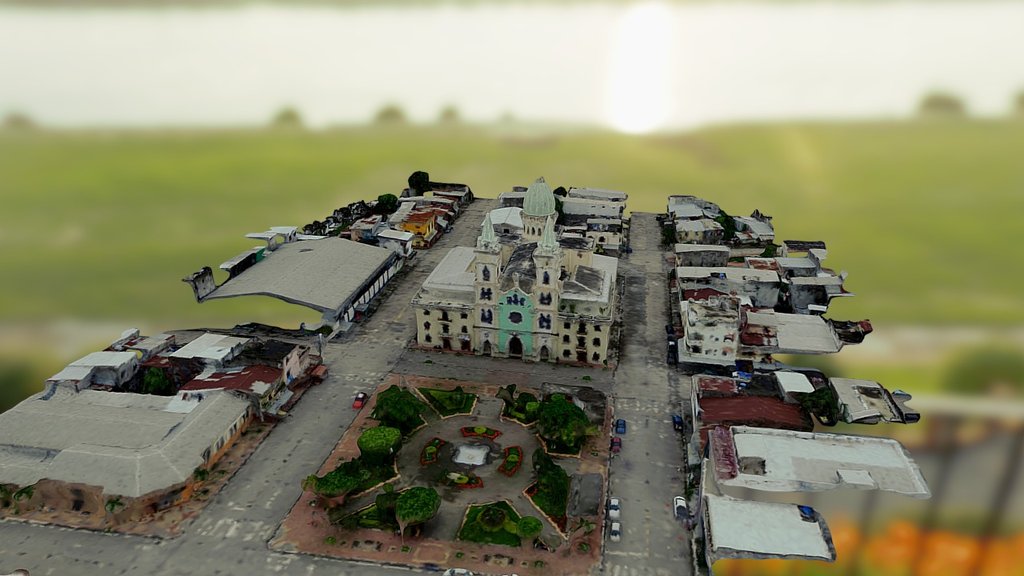Iglesia Simplified 3d Mesh