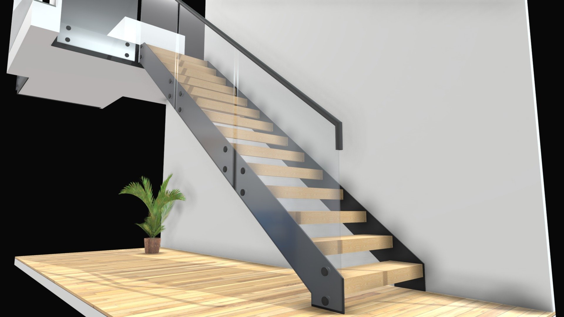 23070 - Initial Design - 3D model by The Metal Staircase Company ...