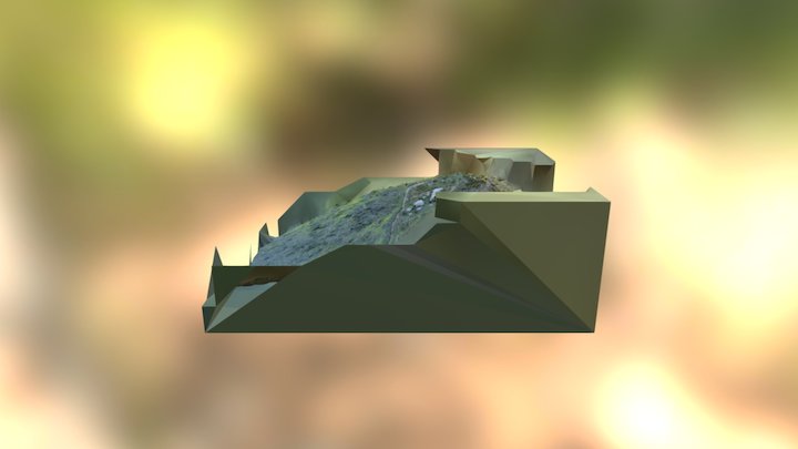 Hill Rock 3D Model