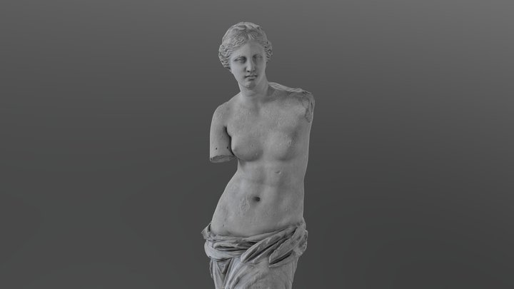 Venus de Milo - High poly photogrammetry 3D Model