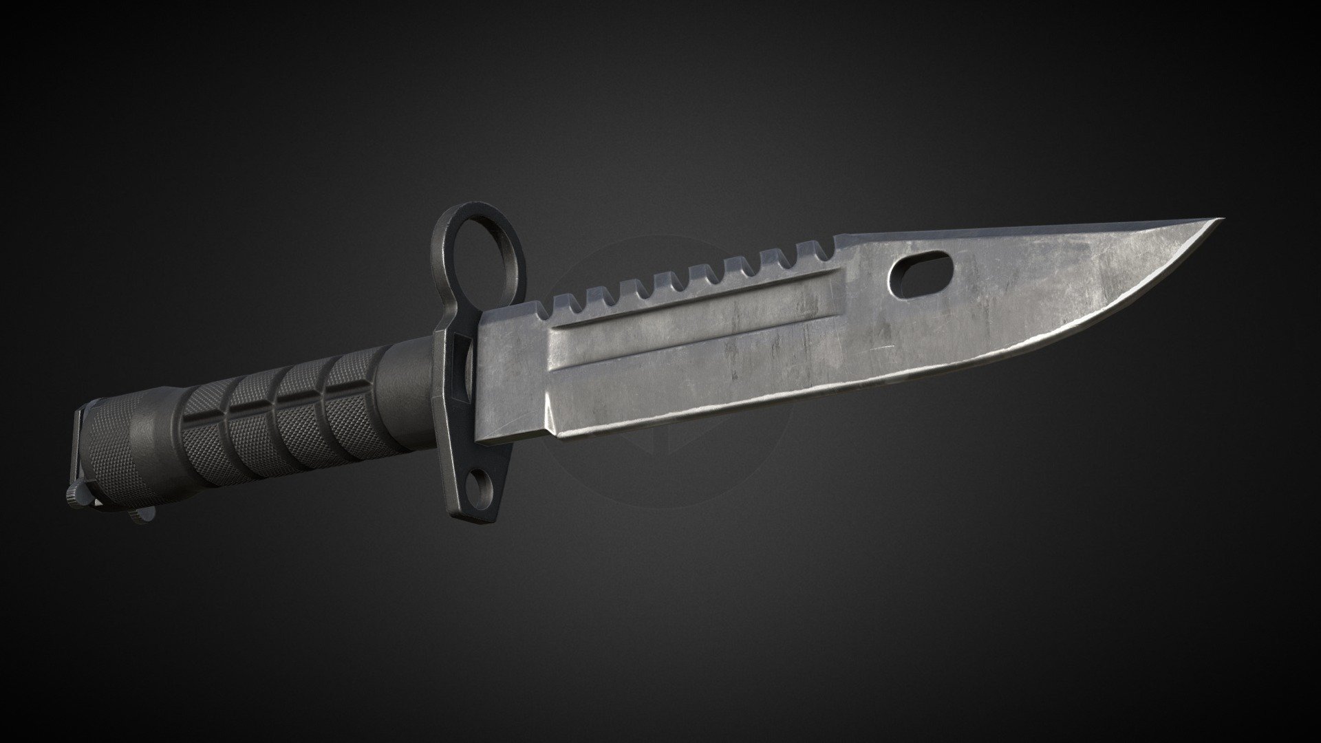 M9 Bayonet Default Download Free 3D Model By Firewarden 3659300 