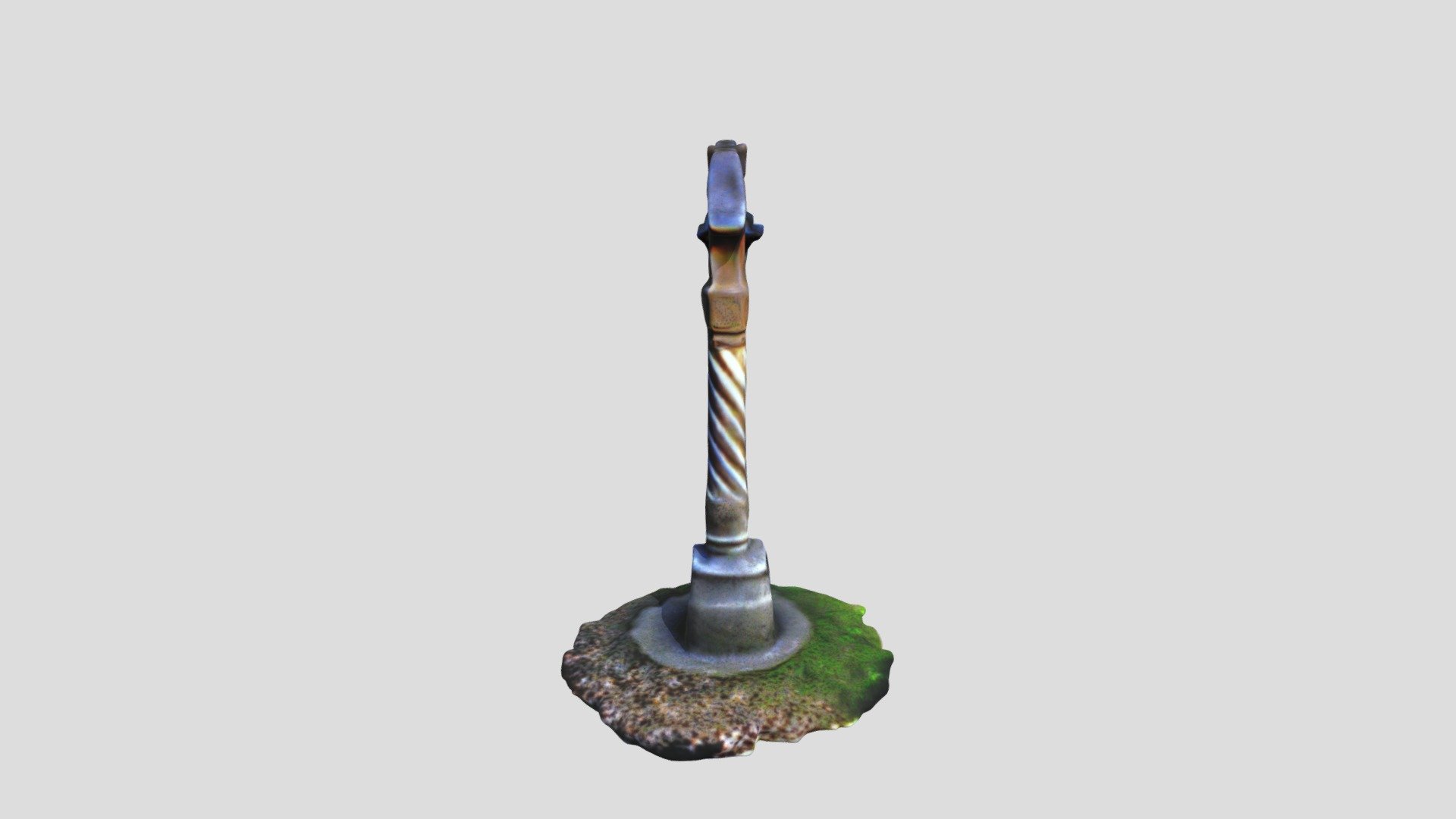 A bendy light post GLTF - Download Free 3D model by 6yler [365a161 ...