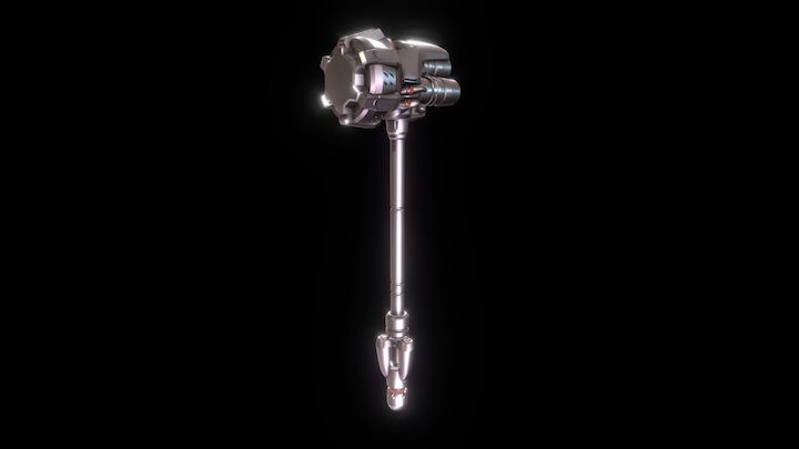 Reinhardt Weapon WIP 3D Model