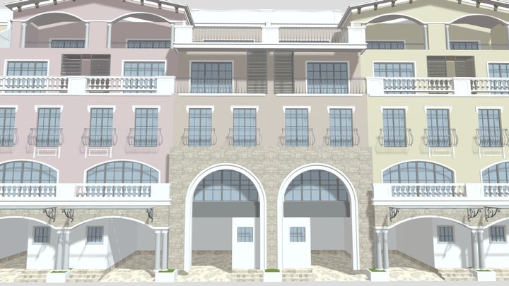 Shophouse - PC 3D Model