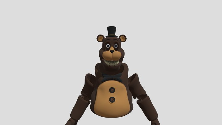 Unwithered_Freddy_w.i.p model by Winx_sxd 3D Model