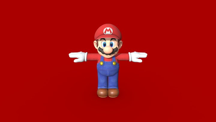 Mario (Luigi's Mansion 3) 3D Model