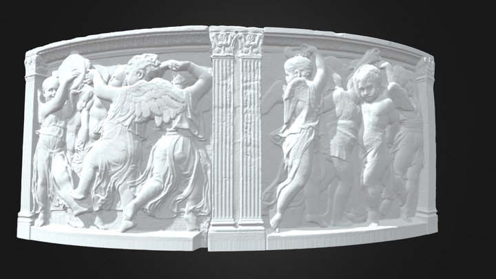 Formelle del Pulpito di Donatello a Prato 3D Model