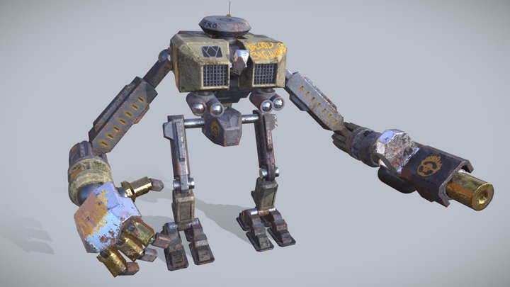 DAE Bot Final 3D Model