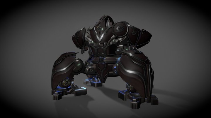 Mech Supremus 3D Model