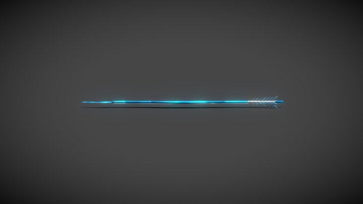 Ice Arrow 3D Model