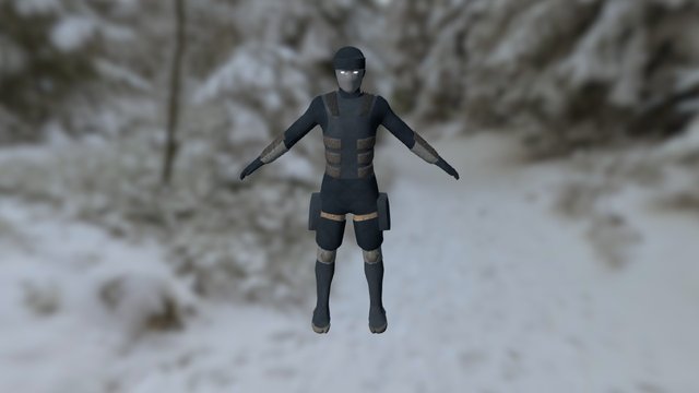 Ninja Ver.2 3D Model