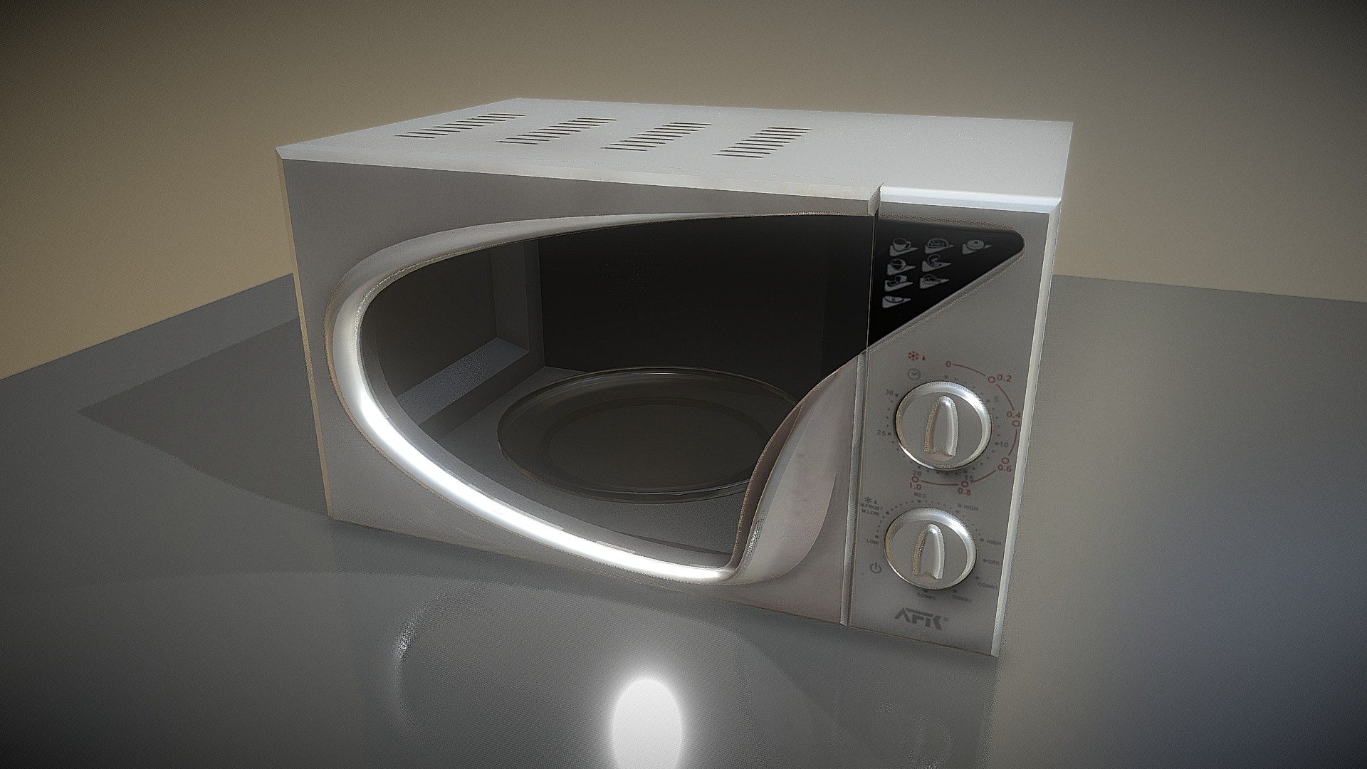 Microwave - Buy Royalty Free 3D model by 3DHaupt (@dennish2010