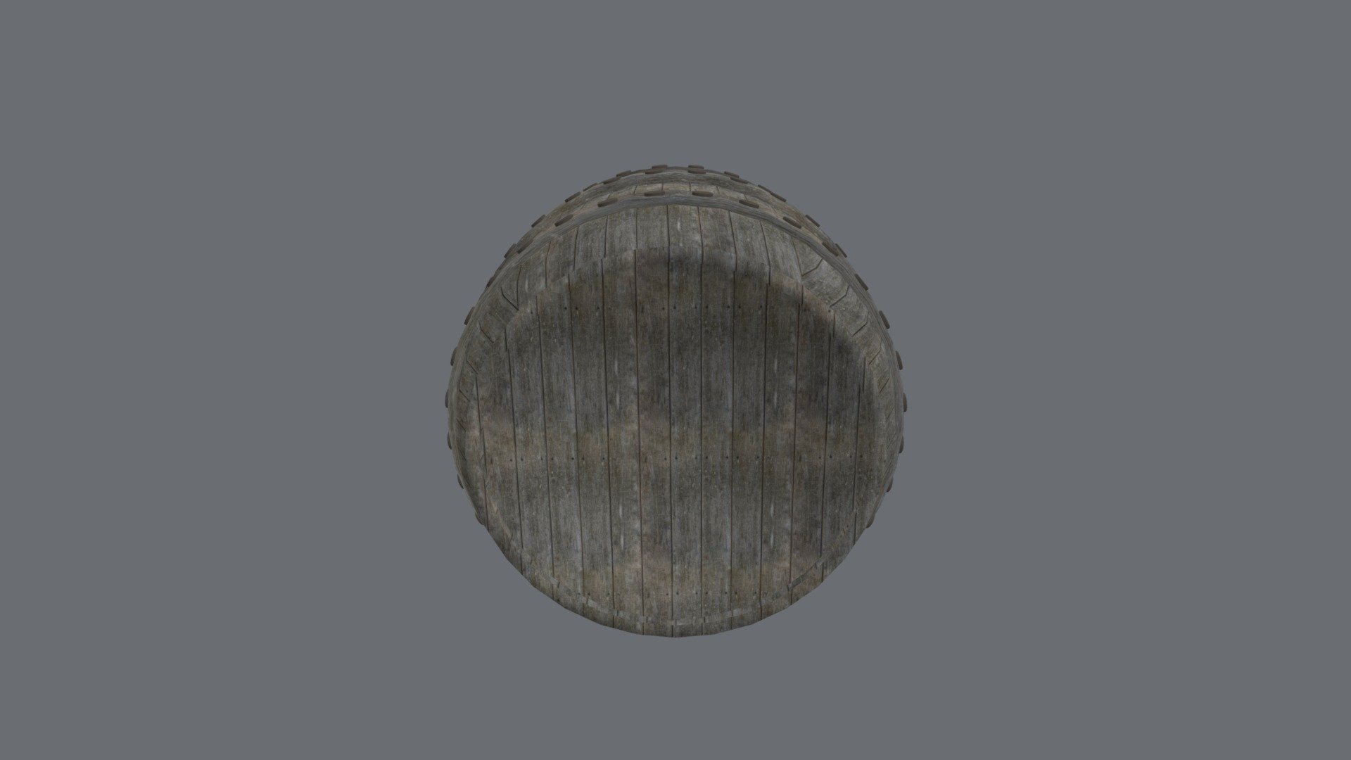 Old Wooden Barrel