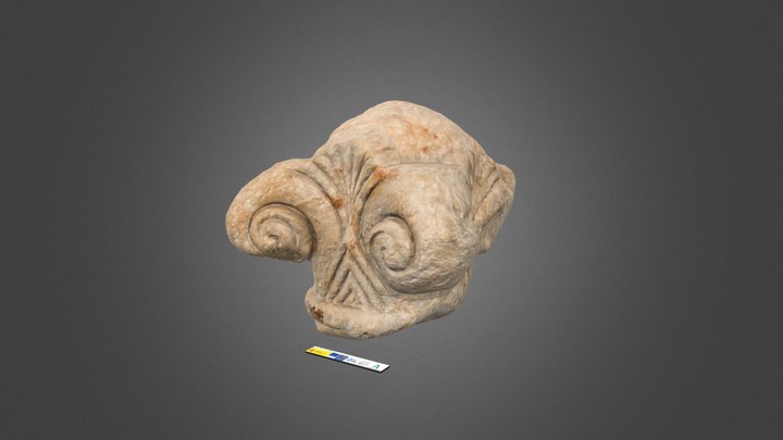 Capitel protoeólico / Protoeolic capital 3D Model