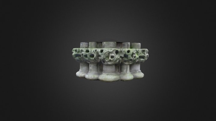 AB 02 Decimated Bottom Halve C11 D1 3D Model